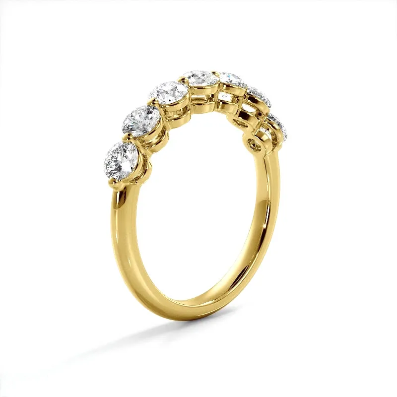 1.07 ct. Round Diamond Wedding Band
