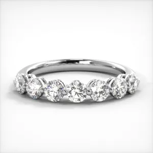 1.07 ct. Round Diamond Wedding Band