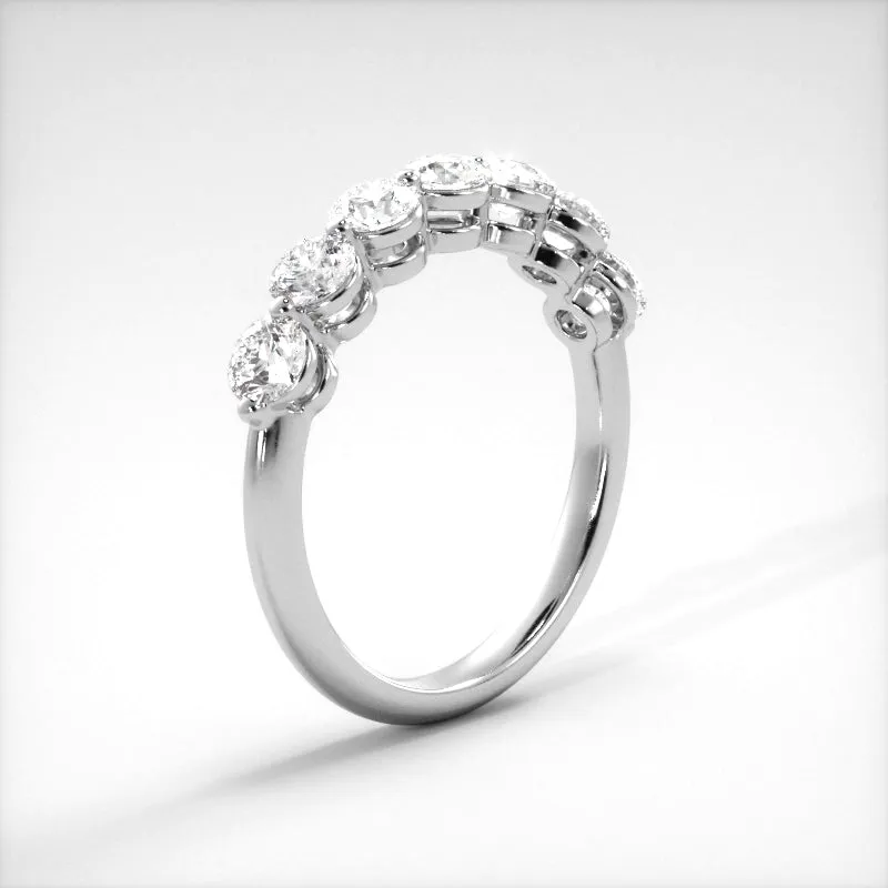 1.07 ct. Round Diamond Wedding Band