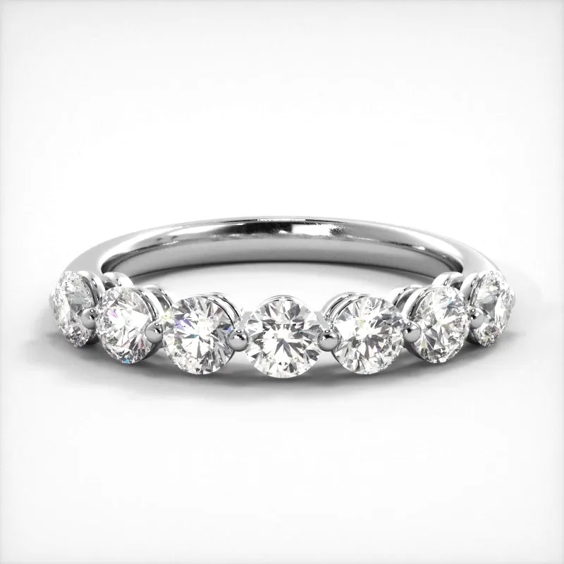 1.07 ct. Round Diamond Wedding Band