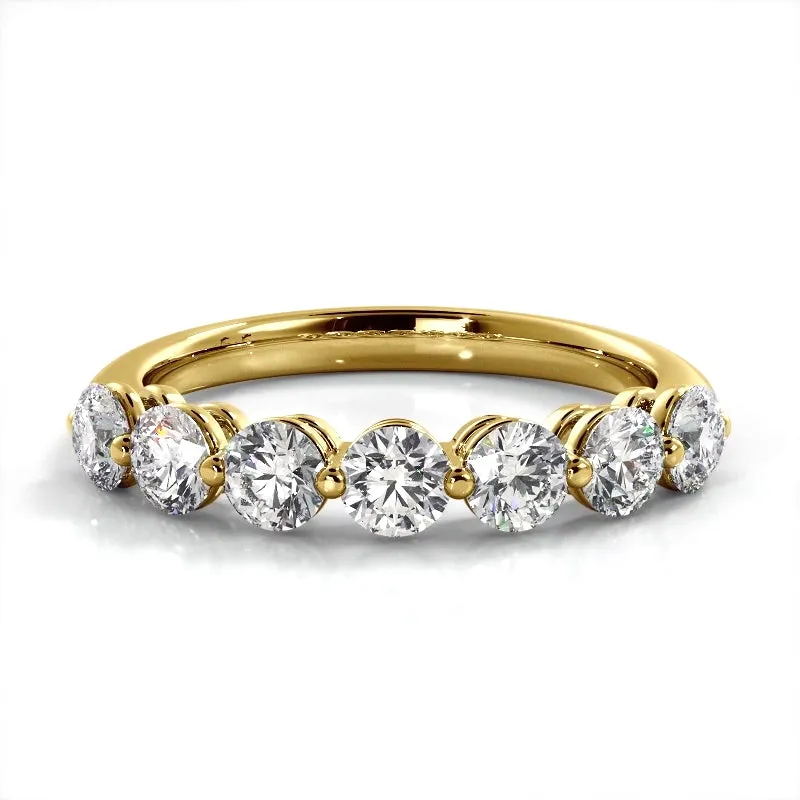 1.07 ct. Round Diamond Wedding Band