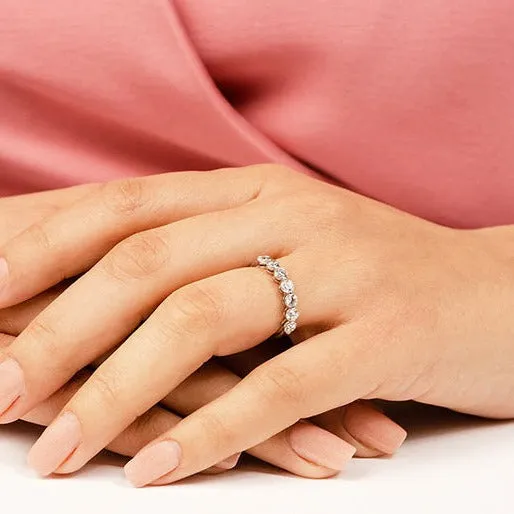 1.07 ct. Round Diamond Wedding Band