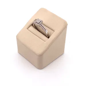 10K Gold Diamond Engagement Ring