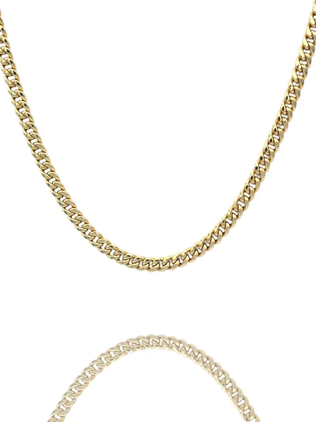 10K Gold Miami Cuban Chain Necklace