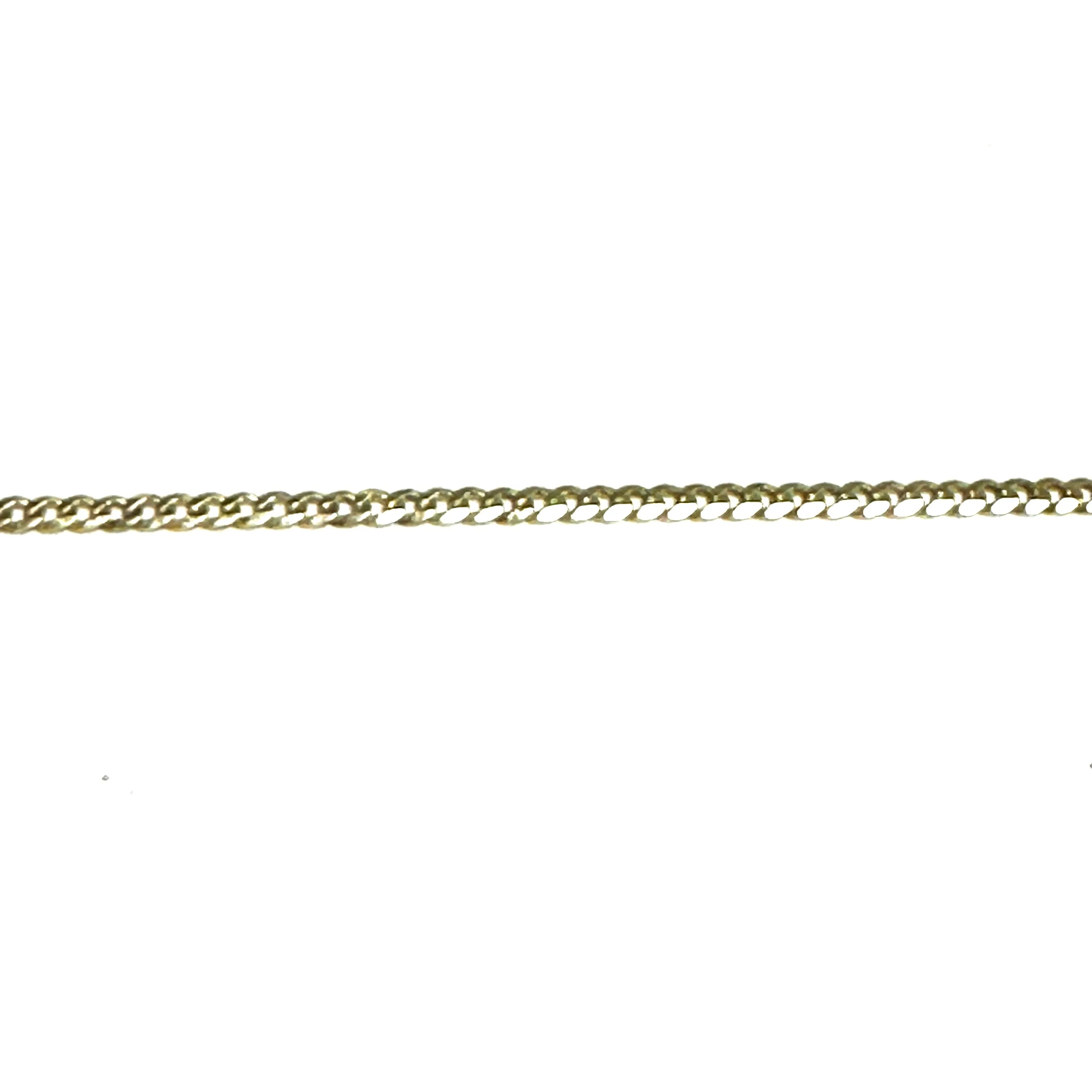 10K Yellow Gold (2.0mm) Concave Curb Chains (16" - 24")