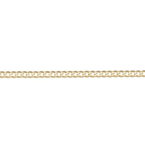 10K Yellow Gold (2.4mm) Open Link Curb Chains (16" - 24")