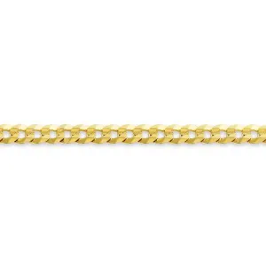 10K Yellow Gold (4.2mm) Curb Chain (20 - 24")