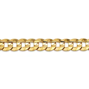 10K Yellow Gold (5.6mm) Curb Chain (20" -24")