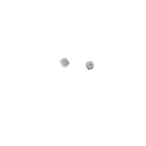14k White Gold .15ct G SI1 Round Diamond stud earrings