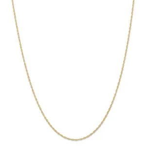14k Yellow Gold 1.35mm Carded Cable Rope Chain