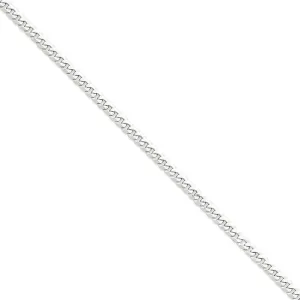 14k Yellow Gold 5.75mm Flat Beveled Curb Chain