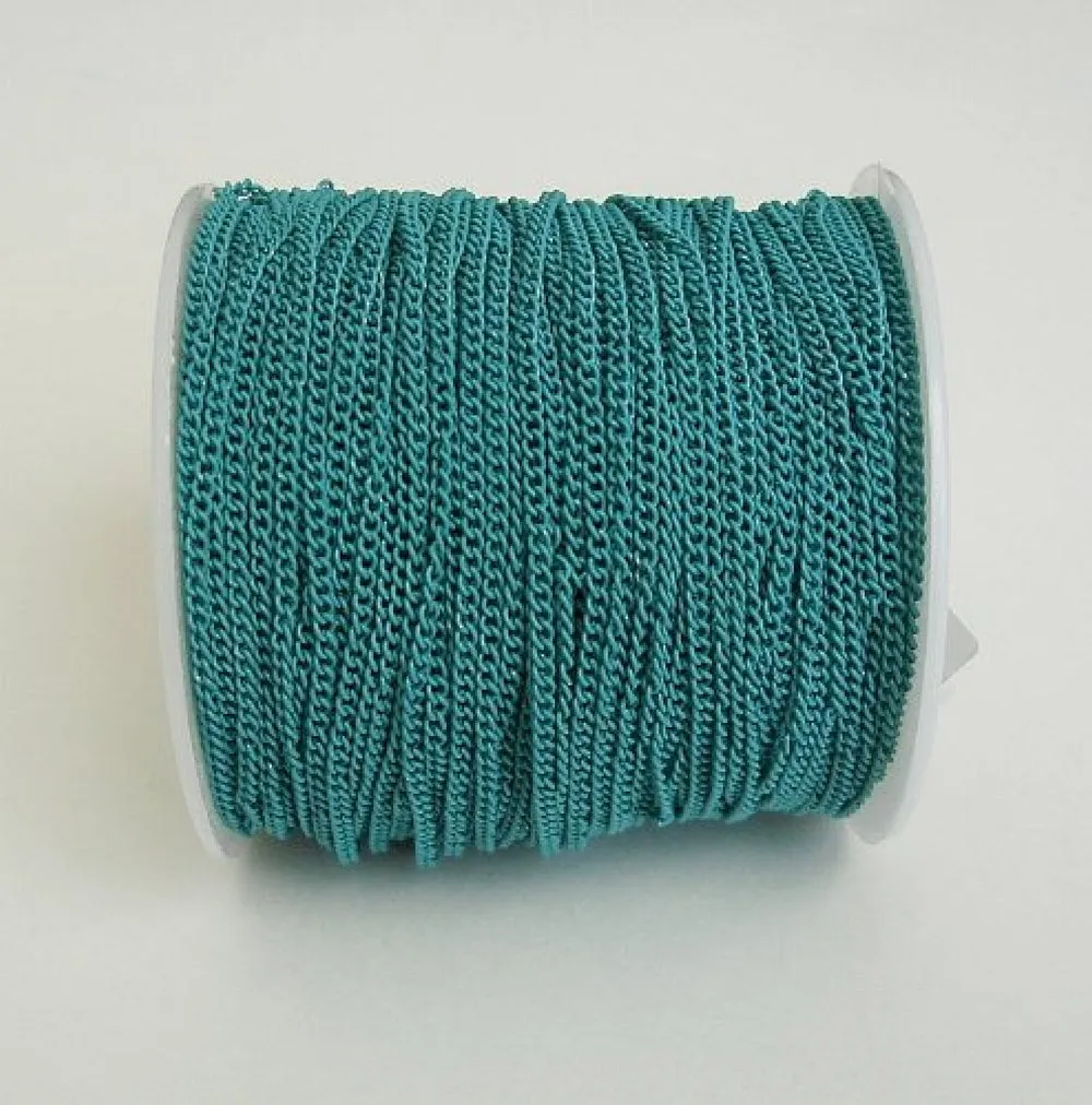 15Ft- Colorful Curb Style Iron Chains- Choose Color.