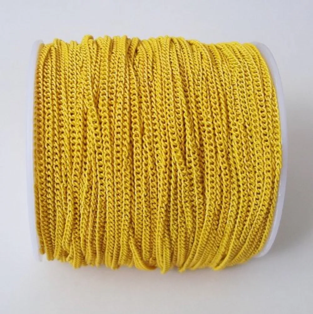 15Ft- Colorful Curb Style Iron Chains- Choose Color.