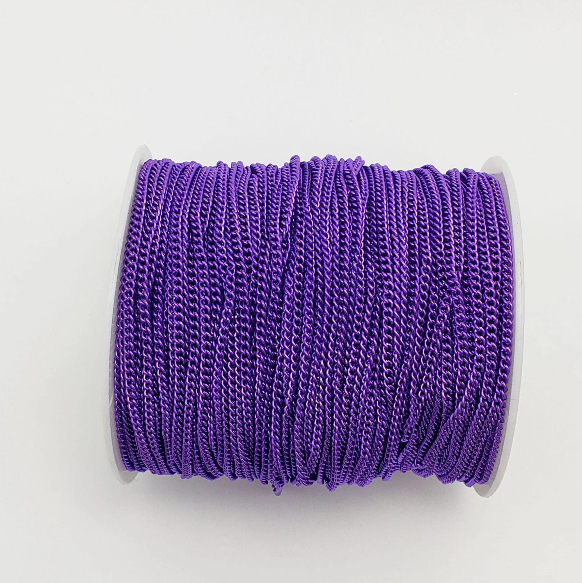 15Ft- Colorful Curb Style Iron Chains- Choose Color.