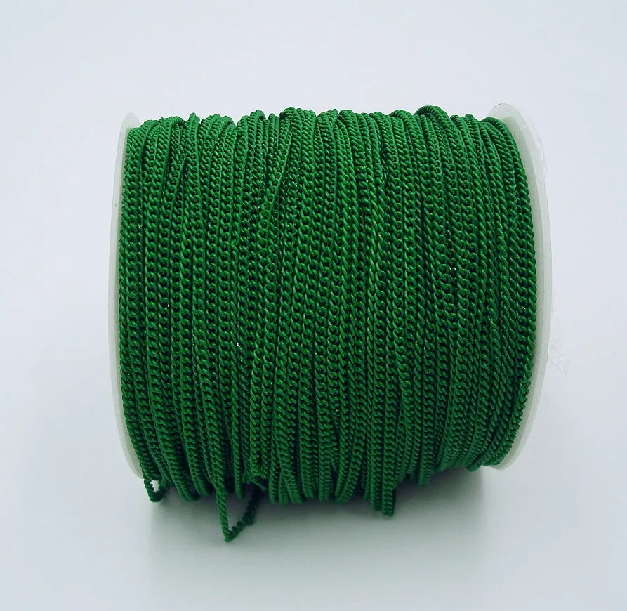 15Ft- Colorful Curb Style Iron Chains- Choose Color.