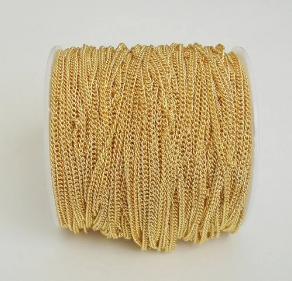 15Ft- Colorful Curb Style Iron Chains- Choose Color.