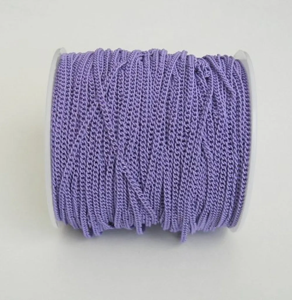15Ft- Colorful Curb Style Iron Chains- Choose Color.
