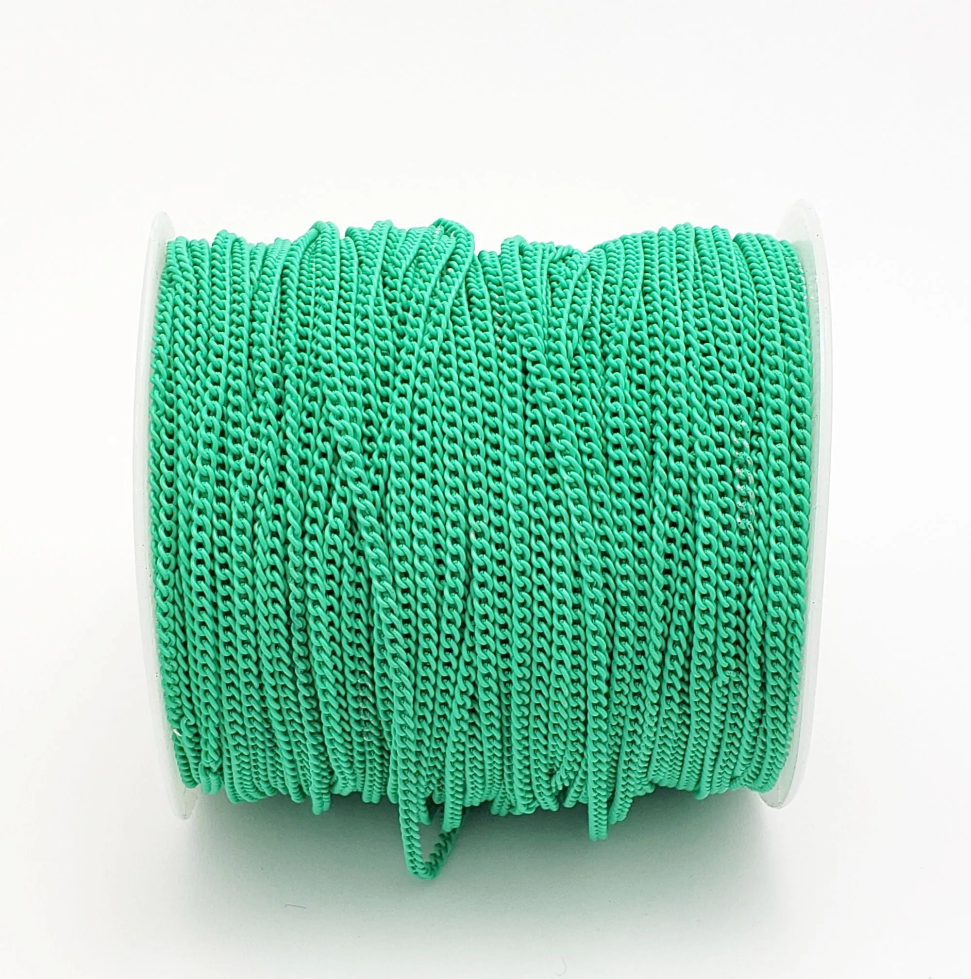 15Ft- Colorful Curb Style Iron Chains- Choose Color.