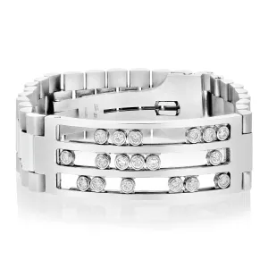 1.80 cttw Diamond Bracelet in 14K White Gold