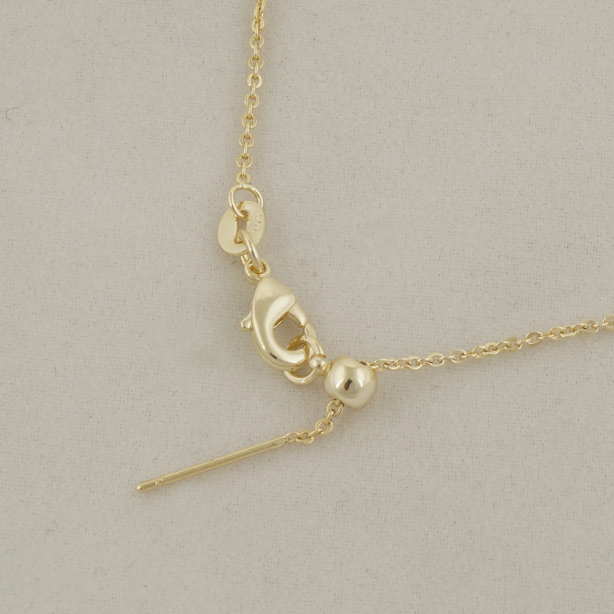 18" 14k Gold filled Adjustable Necklace Foundation for Beads & Charms,cable chain Jewelry Making 5pcs 10405050