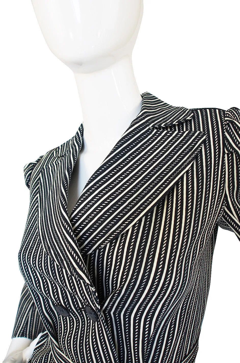 1970s Emanuel Ungaro Striped Jacket