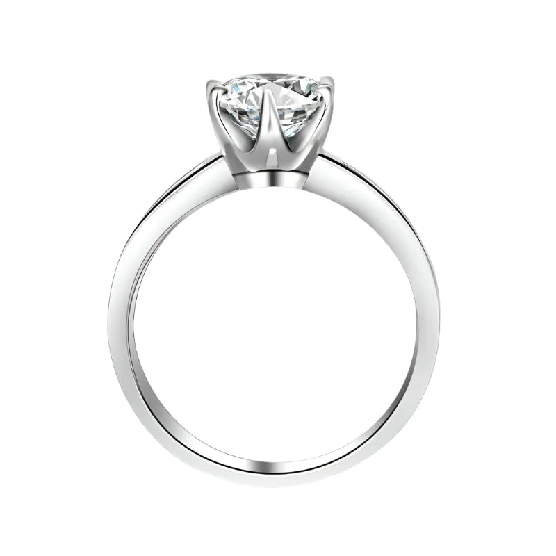 2ct Special Design Six Prong Diamond Engagement Ring