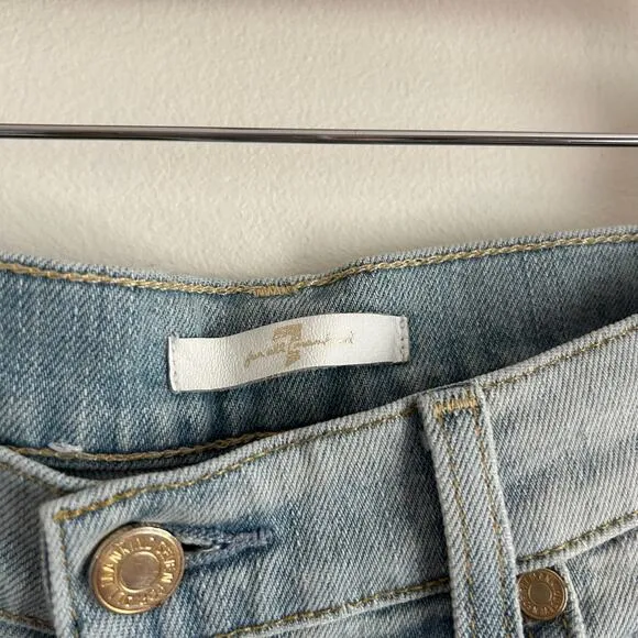 7 For All Mankind Rickie Relaxed Boyfriend Destroyed Jeans