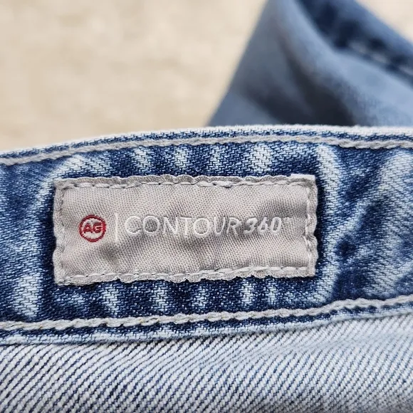 AG Adriano Goldschmied Ex-Boyfriend Slim Slouchy Slim Jeans Contour 360 Sz 25 R