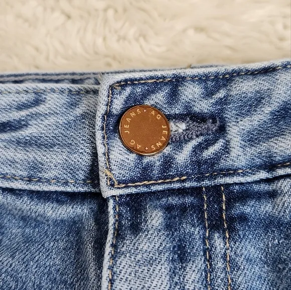 AG Adriano Goldschmied Ex-Boyfriend Slim Slouchy Slim Jeans Contour 360 Sz 25 R