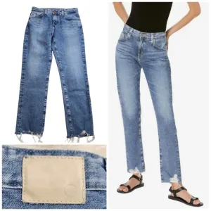 AG Adriano Goldschmied Ex-Boyfriend Slim Slouchy Slim Jeans Contour 360 Sz 25 R