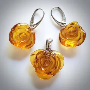 Amber Rose Jewelry Set