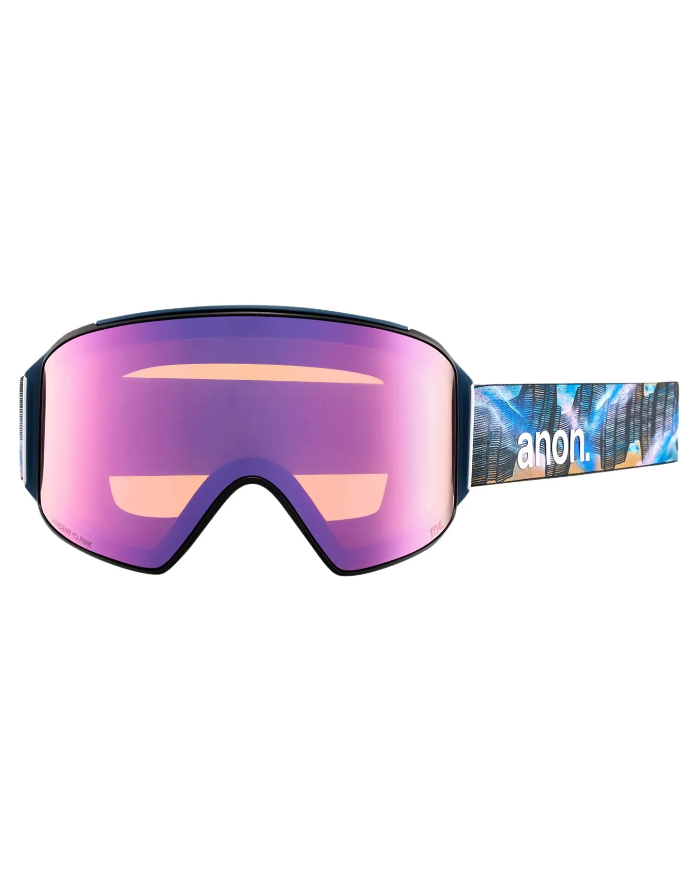 Anon M4 Cylindrical Snow Goggles   Bonus Lens   Mfi® Face Mask - Chet Malinow/Perceive Variable Blue Lens