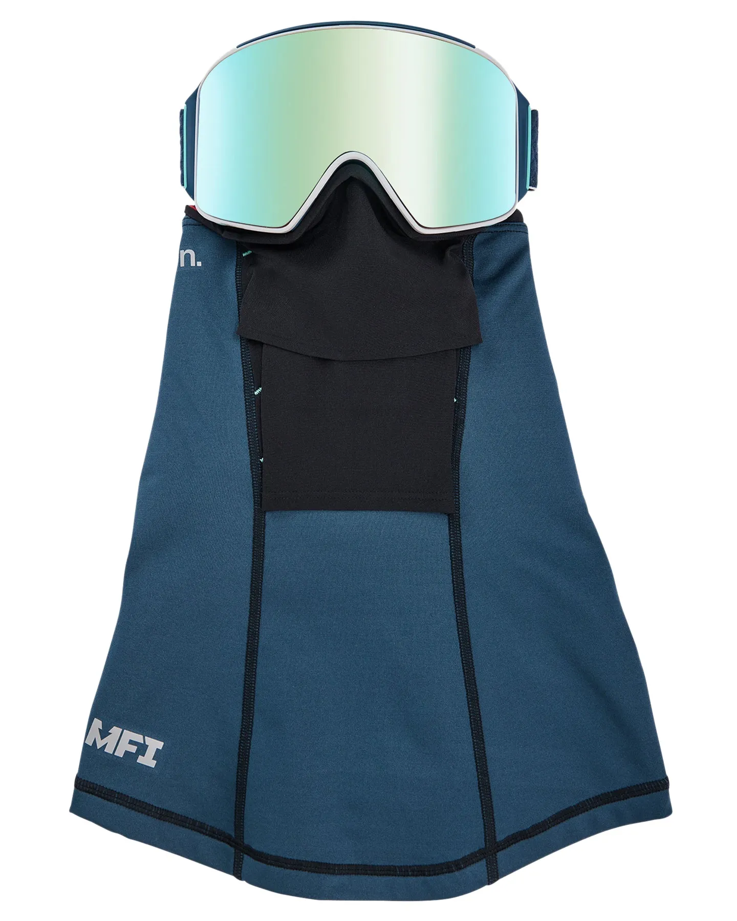 Anon M4 Cylindrical Snow Goggles   Bonus Lens   Mfi® Face Mask - Nightfall/Perceive Variable Blue Lens