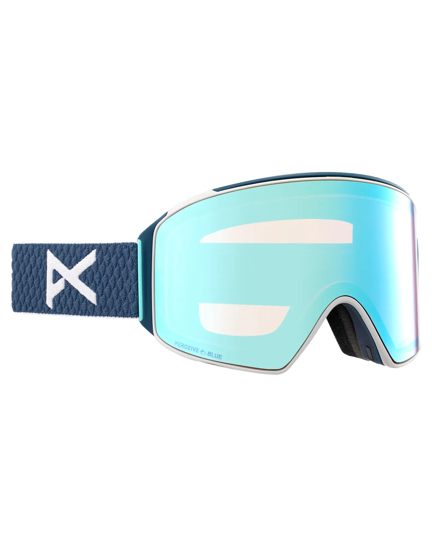 Anon M4 Cylindrical Snow Goggles   Bonus Lens   Mfi® Face Mask - Nightfall/Perceive Variable Blue Lens