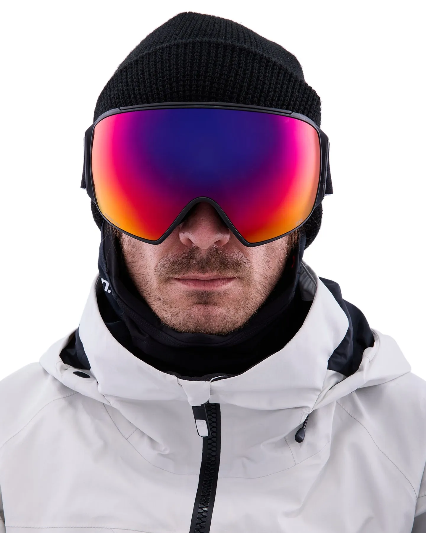Anon M4 Toric Low Bridge Snow Goggles   Bonus Lens   Mfi® Face Mask - Black/Perceive Sunny Red Lens