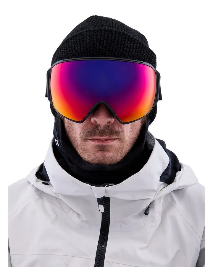 Anon M4 Toric Snow Goggles   Bonus Lens   Mfi® Face Mask - Black/Perceive Sunny Red Lens