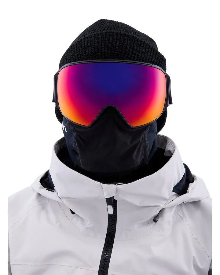 Anon M4 Toric Snow Goggles   Bonus Lens   Mfi® Face Mask - Black/Perceive Sunny Red Lens