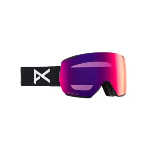 Anon - M5 Goggles Black   Bonus Lens   MFI® Face Mask - Perceive Sunny Red NEW FOR 2025