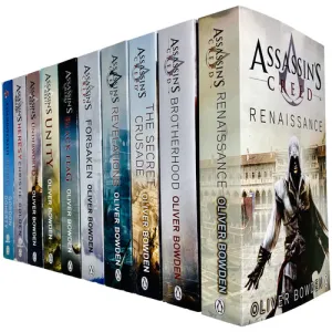 Assassins Creed 10 Books Collection Set By Oliver Bowden (Heresy, Odyssey, Underworld)