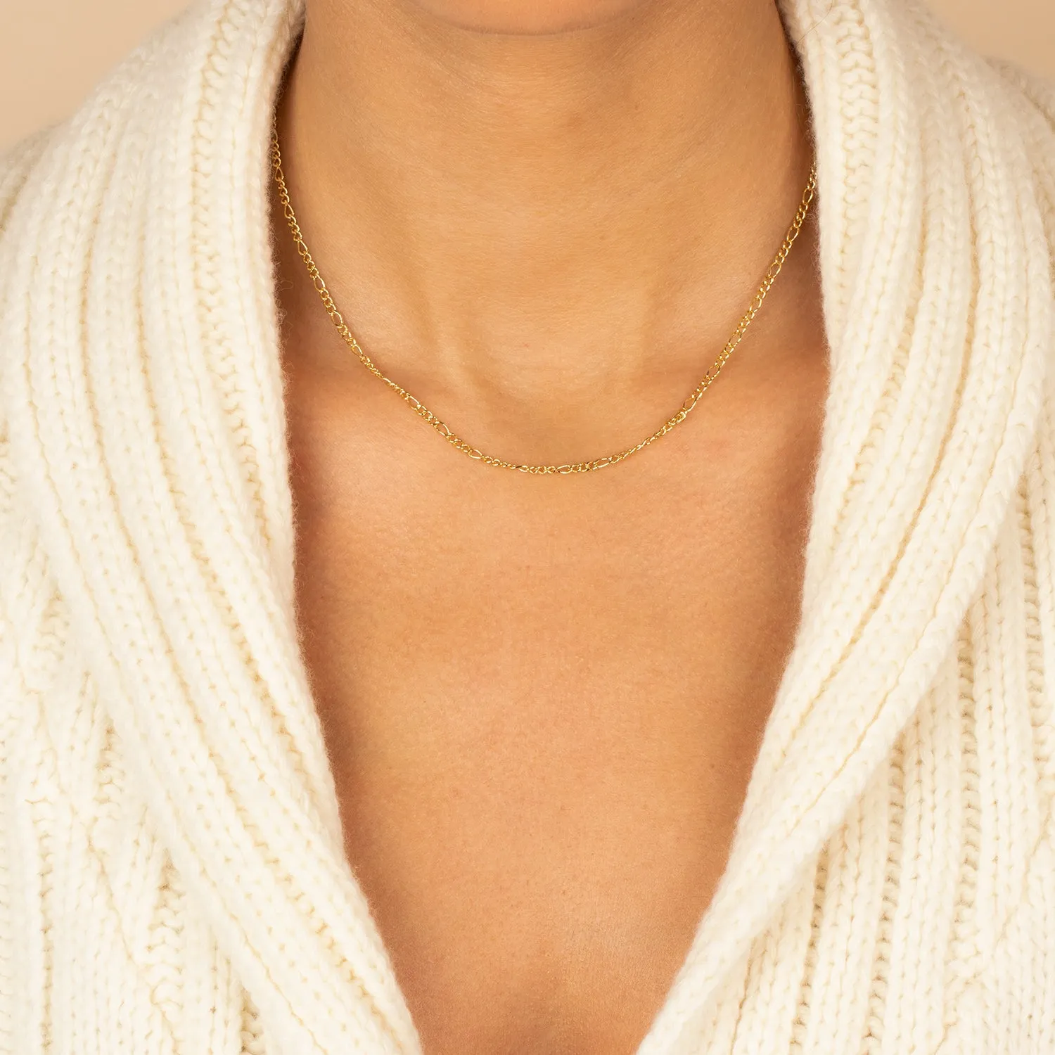 Baby Figaro Chain Necklace
