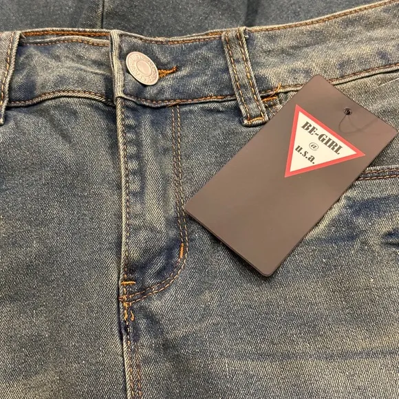 Be-Girl Denim Maxi Jean Skirt