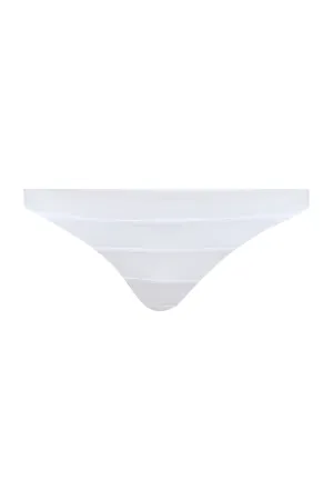Berlin - WHITE - Panelled Bikini Bottom