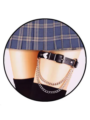 Black Lolita Accessories Chains Polyester Miscellaneous