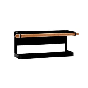 Black Magnetic Metal Shelf Organizer