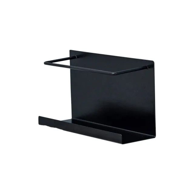 Black Magnetic Metal Shelf Organizer