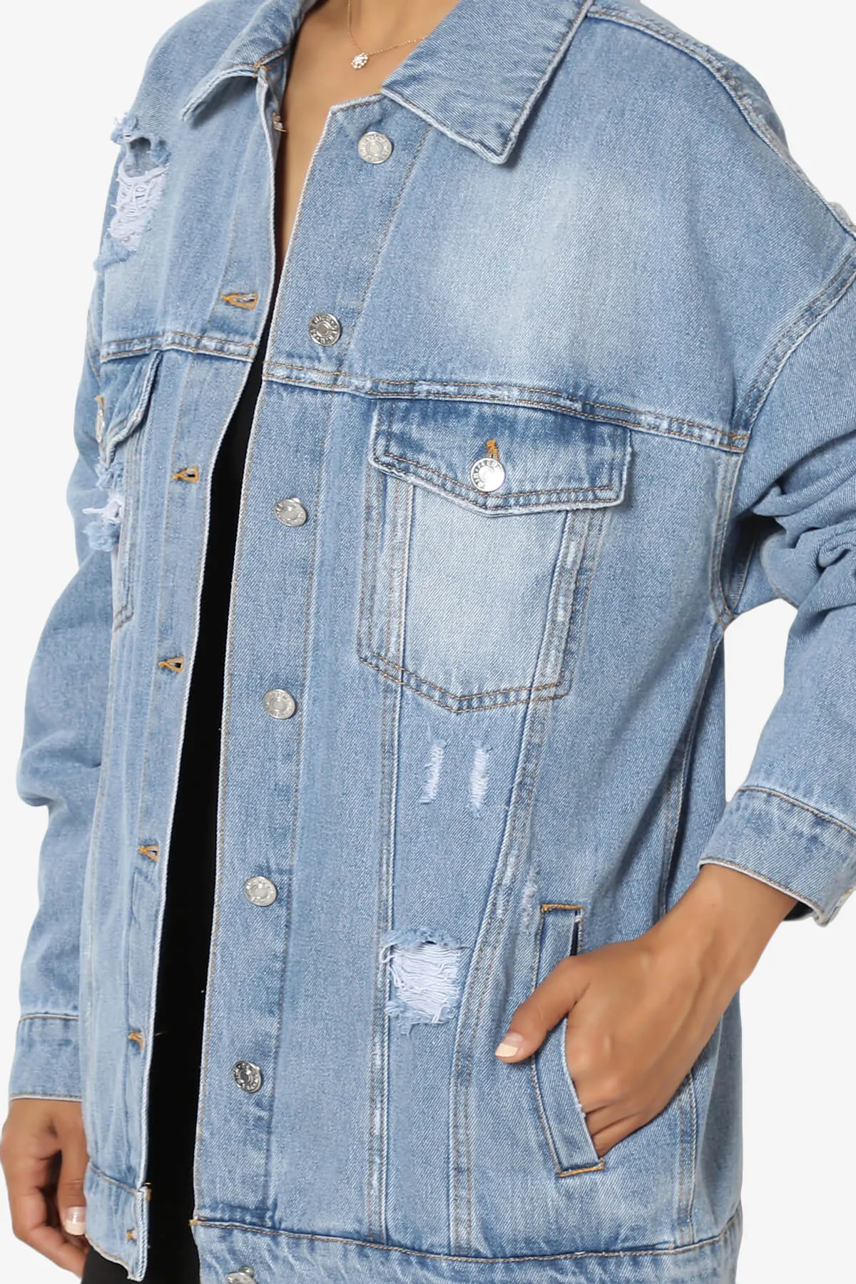 Blatant Boyfriend Denim Jacket