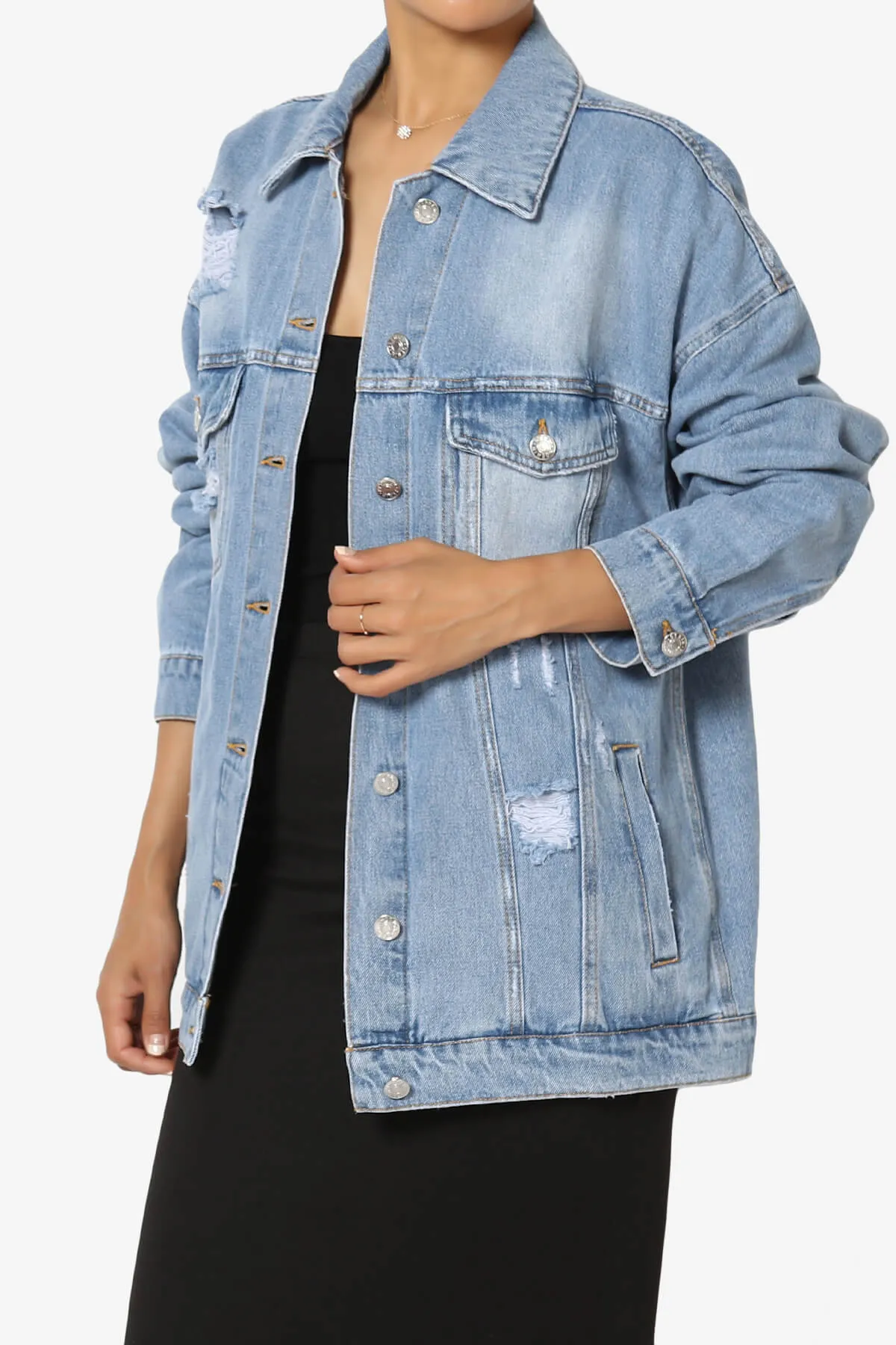 Blatant Boyfriend Denim Jacket
