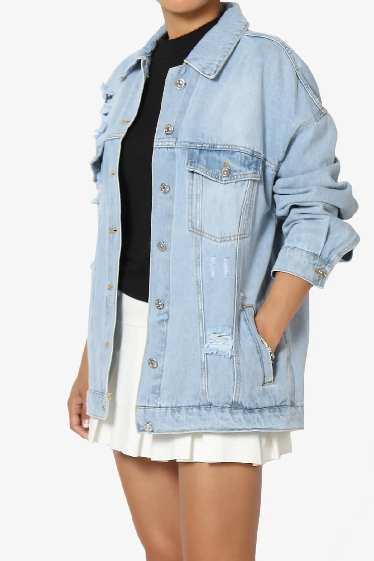 Blatant Boyfriend Denim Jacket