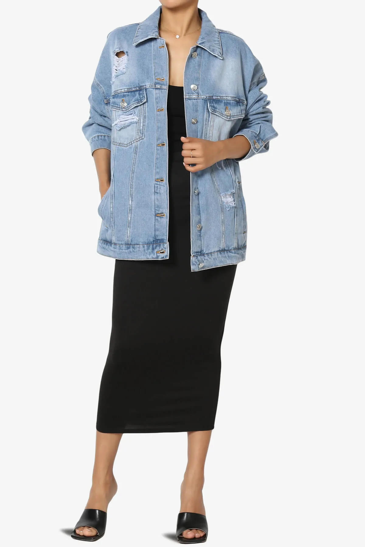 Blatant Boyfriend Denim Jacket