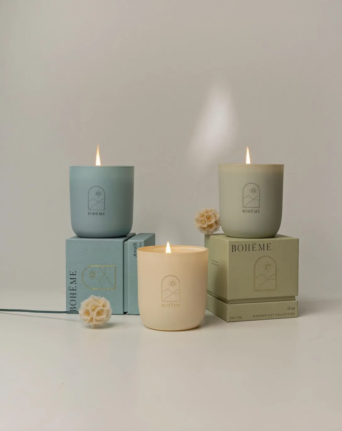 Bohéme Candle, multiple styles